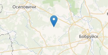 Map YAsen-Kamenka, Bobruyskiy r-n MOGILEVSKAYA OBL.
