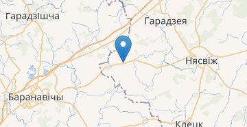 Map Gruskovo, Nesvizhskiy r-n MINSKAYA OBL.