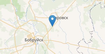 Map Rassvet, povorot, Kirovskiy r-n MOGILEVSKAYA OBL.