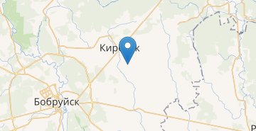 Mapa Myshkovichi, Kirovskiy r-n MOGILEVSKAYA OBL.