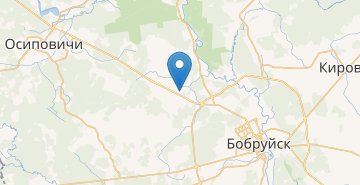 Map Podyasenka, Bobruyskiy r-n MOGILEVSKAYA OBL.