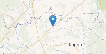 Mapa Novye ZHuravichi, Rogachevskiy r-n GOMELSKAYA OBL.