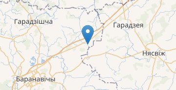 Мапа Лихосельцы, Барановичский р-н БРЕСТСКАЯ ОБЛ.