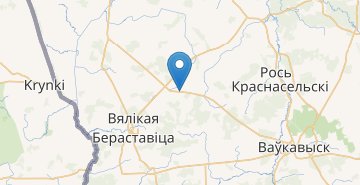 Карта Мотьковцы, Волковысский р-н ГРОДНЕНСКАЯ ОБЛ.