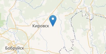 Map Kapustino, Kirovskiy r-n MOGILEVSKAYA OBL.