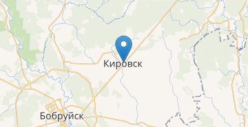 Карта Кировск (Кировский р-н)