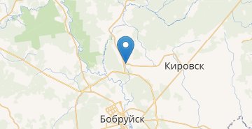 Map Lyubonichi, Korelichskiy r-n GRODNENSKAYA OBL.
