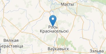 Map Ross, Volkovysskiy r-n GRODNENSKAYA OBL.