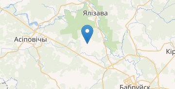 Map Tatarkovichi, Osipovichskiy r-n MOGILEVSKAYA OBL.