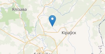 Mapa Kostricheskaya Sloboda, Kirovskiy r-n MOGILEVSKAYA OBL.