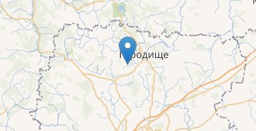 Мапа Богуши (Барановичский р-н)