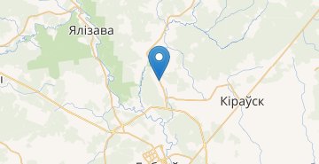 地图 Sergeevichi, Kirovskiy r-n MOGILEVSKAYA OBL.