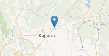 Map Vyzhary, Kirovskiy r-n MOGILEVSKAYA OBL.