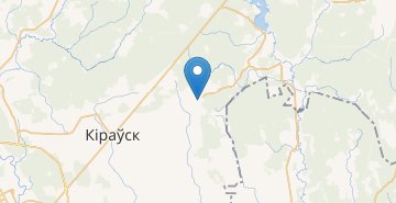 Map Buda, Kirovskiy r-n MOGILEVSKAYA OBL.