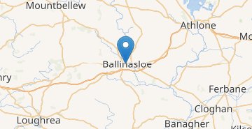 Mapa Ballinasloe