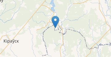 Mapa Dubcy, Kirovskiy r-n MOGILEVSKAYA OBL.
