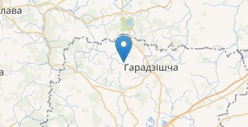 Map YAlucevichi, Baranovichskiy r-n BRESTSKAYA OBL.