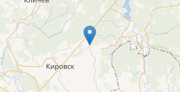 Карта Бересневка, Кировский р-н МОГИЛЕВСКАЯ ОБЛ.