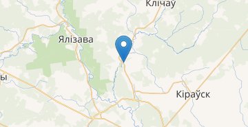 地图 YUzofin, Klichevskiy r-n MOGILEVSKAYA OBL.