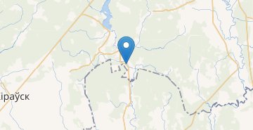 Mapa Podlesy, Kirovskiy r-n MOGILEVSKAYA OBL.
