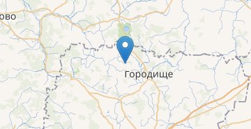 Map Garanovichi, Baranovichskiy r-n BRESTSKAYA OBL.