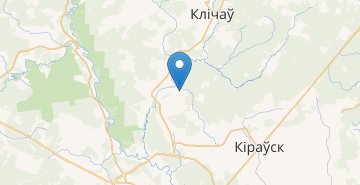 Map Usohi, Klichevskiy r-n MOGILEVSKAYA OBL.