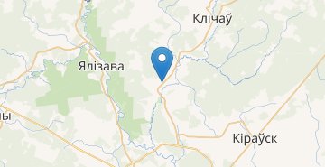 Карта Малая Ольса, Кличевский р-н МОГИЛЕВСКАЯ ОБЛ.