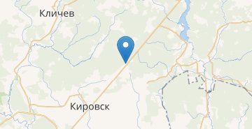 Карта Скачок, Кировский р-н МОГИЛЕВСКАЯ ОБЛ.