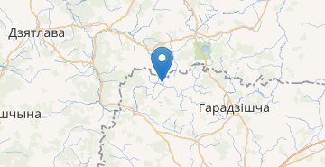 Мапа Новосёлки, Барановичский р-н БРЕСТСКАЯ ОБЛ.