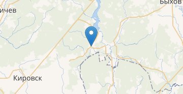地图 Stayki, Kirovskiy r-n MOGILEVSKAYA OBL.