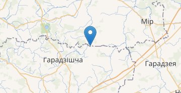 Mapa Rudashi, Baranovichskiy r-n BRESTSKAYA OBL.