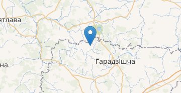 地图 Golevichi, hutor, Baranovichskiy r-n BRESTSKAYA OBL.