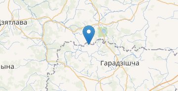 Map Parhimovschina, Baranovichskiy r-n BRESTSKAYA OBL.
