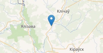 Map Bacevichi, Klichevskiy r-n MOGILEVSKAYA OBL.
