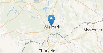 Mapa Wielbark(szczycieński,warmińsko-mazursk)