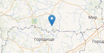 Mapa Litarovschina, Korelichskiy r-n GRODNENSKAYA OBL.