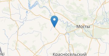 Карта Толстики, поворот, Мостовский р-н ГРОДНЕНСКАЯ ОБЛ.