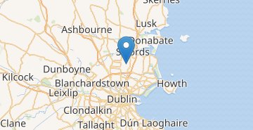 Карта Дублин аэропорт