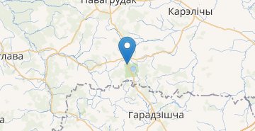 Map Pansionat Svityaz, Novogrudskiy r-n GRODNENSKAYA OBL.