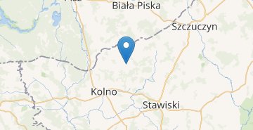 Mapa Kolno(kolneński,podlaskie)