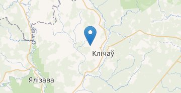 Map Dmitrievka, Klichevskiy r-n MOGILEVSKAYA OBL.
