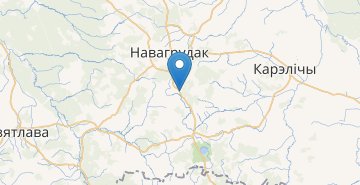 Map Zubkovo, Novogrudskiy r-n GRODNENSKAYA OBL.