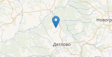 Map Velykye Krahly (Diatlovskyi r-n)