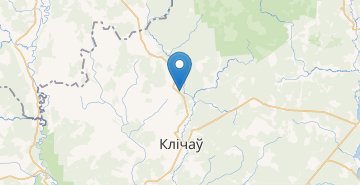 Map Slobodka, Klichevskiy r-n MOGILEVSKAYA OBL.