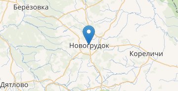 Карта Новогрудок