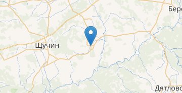 Карта Желудок, Щучинский р-н ГРОДНЕНСКАЯ ОБЛ.