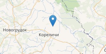 Карта Вирище, Кореличский р-н ГРОДНЕНСКАЯ ОБЛ.