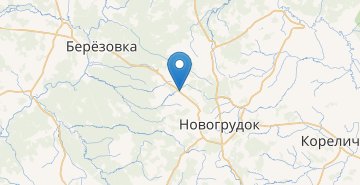 Map Osmolovo, Novogrudskiy r-n GRODNENSKAYA OBL.