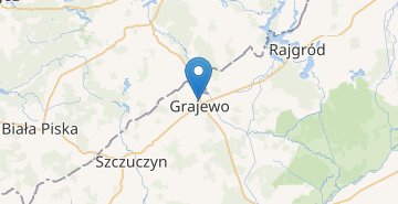 Mapa Grajewo