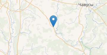 Mapa Volkovichi, CHausskiy r-n MOGILEVSKAYA OBL.